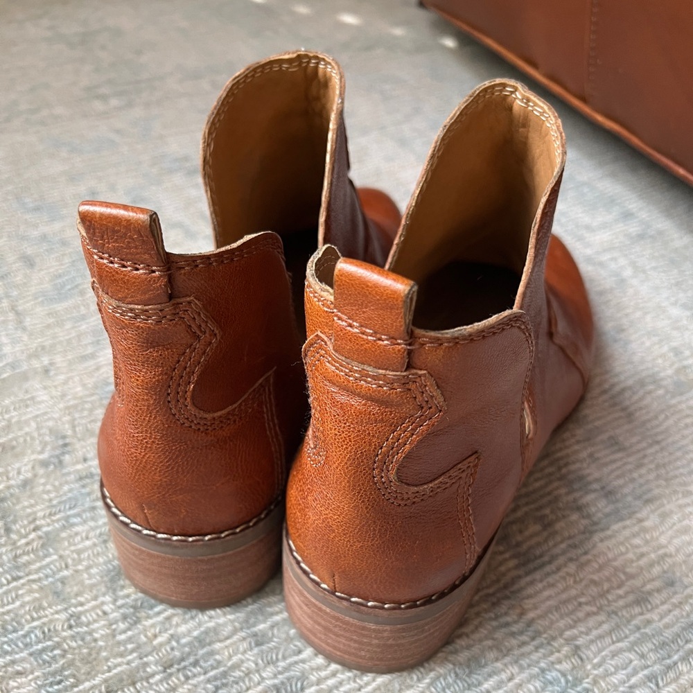 Lucky Brand Leather Ankle Boots, 7 - Picture 5 of 9